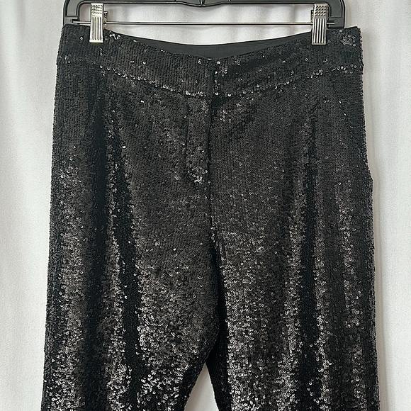 A.L.C. Elegant Black Sequins Pants **Size 2** 🌺🌺 - Picture 3 of 5
